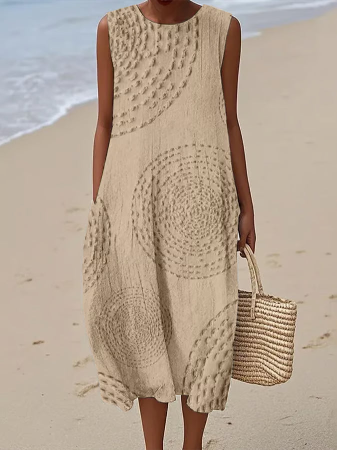 Vestido Círculos de Arena
