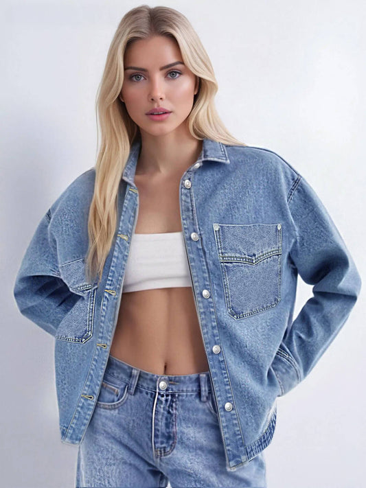 Chaqueta Oversize Denim Essential