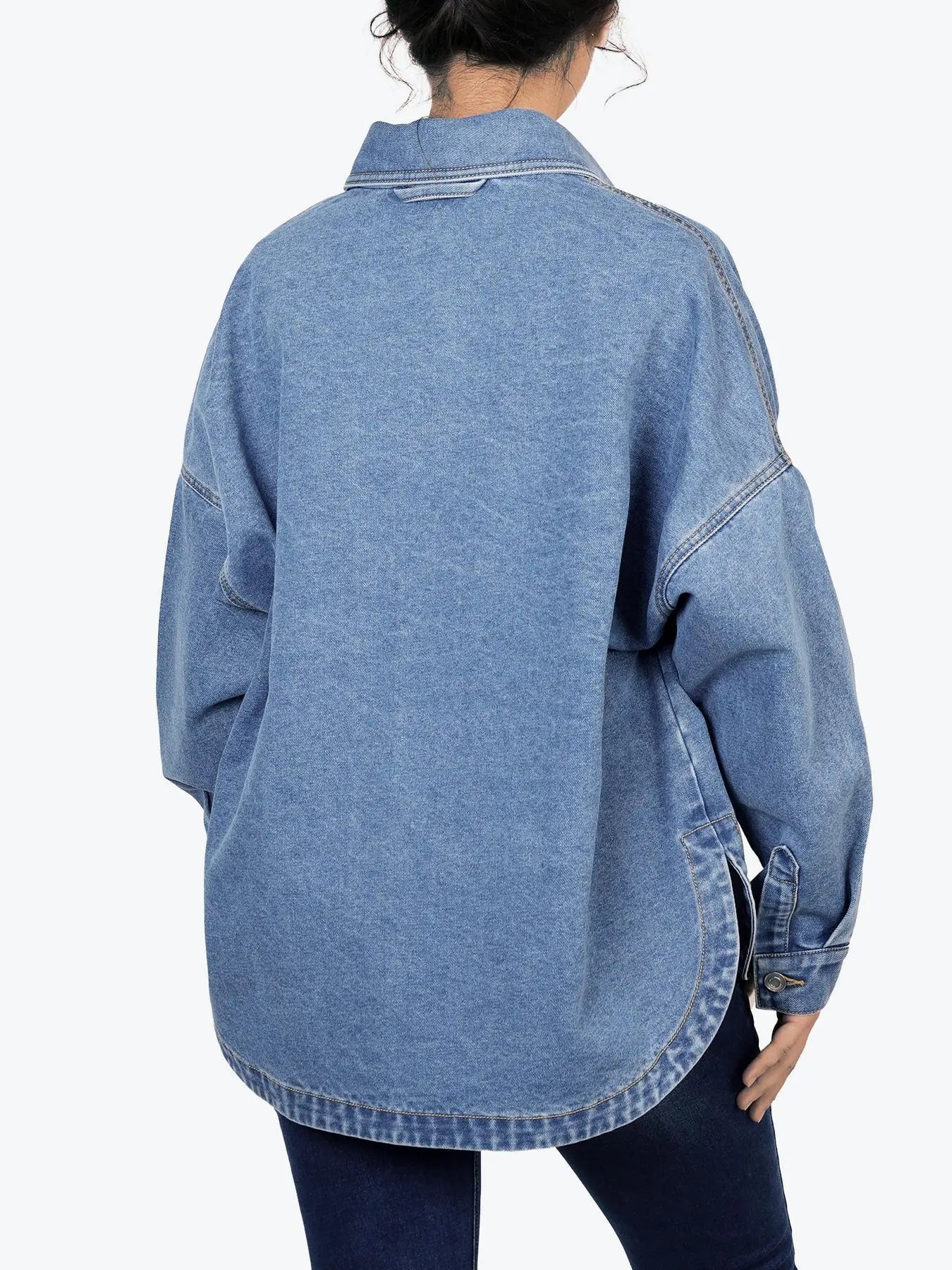 Chaqueta Oversize Denim Essential