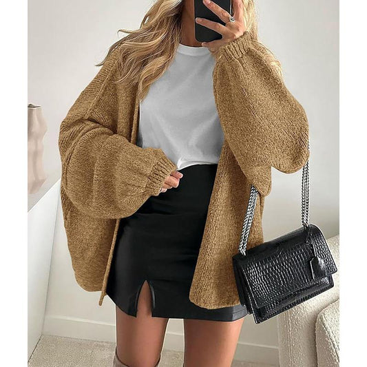 Cardigan Oversize de Punto Suave