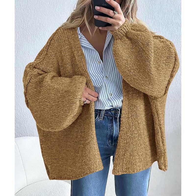 Cardigan Oversize de Punto Suave