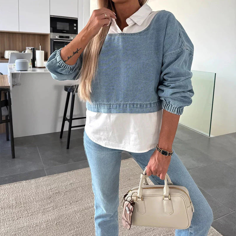 Sudadera Blue Mood